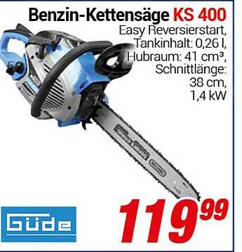 Benzin-Kettensäge KS 400