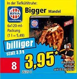 Bigger Mandel 6x120-ml-Packung