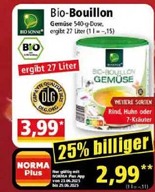 Bio-Bouillon 540-g-Dose