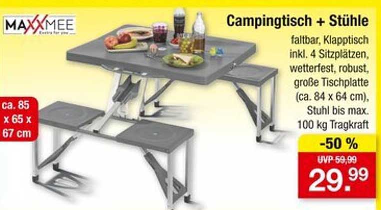 Camping Tisch + Stühle