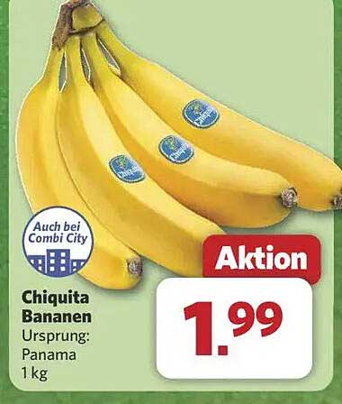 Chiquita Bananen 1 kg - Aktion