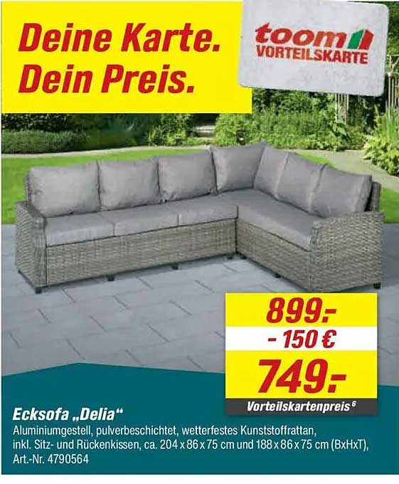 Ecksofa „Delia“