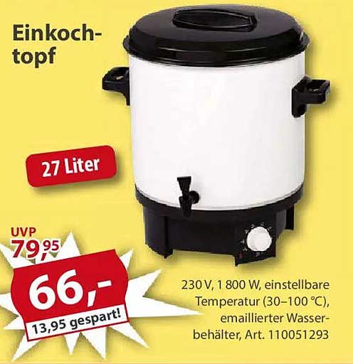 Einkochtopf