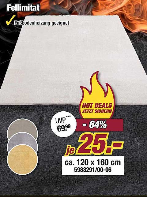 Fellimitat 120 x 160 cm – Ideal für jedes Zuhause