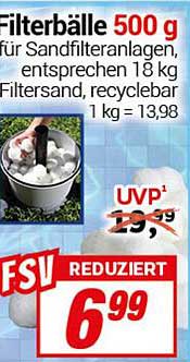 Filterbälle 500 g für Sandfilteranlagen