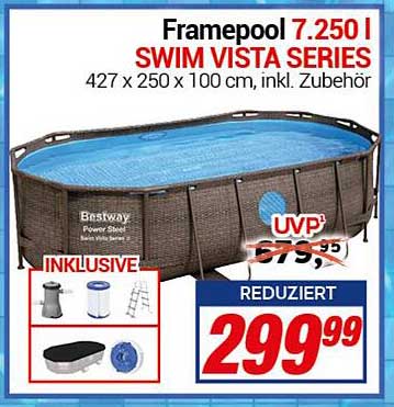 Framepool 7.250 l SWIM VISTA SERIES