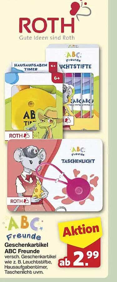 Geschenkartikel ABC Freunde