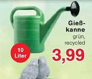 Gießkanne grün, recycled