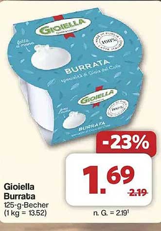 Gioiella Burrata 125-g-Becher