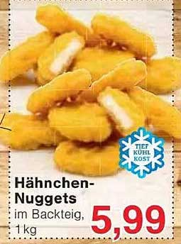 Hähnchen-Nuggets im Backteig, 1 kg