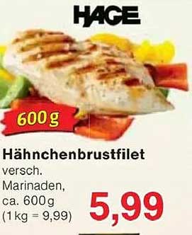 Hähnchenbrustfilet - marinierte Köstlichkeit