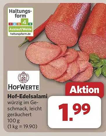 Hof-Edelalami würzig im Geschmack, leicht geräuchert 100 g
