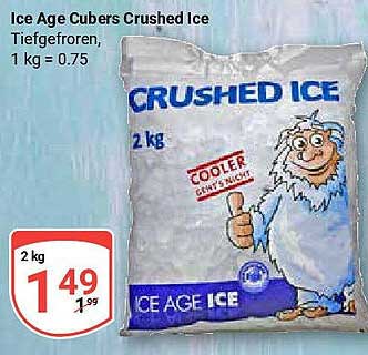 Ice Age Cubers Crushed Ice 2 kg
