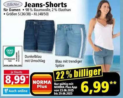 Jeans-Shorts für Damen von ElleNor