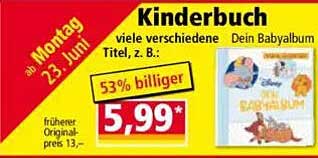 Kinderbuch Dein Babyalbum - viele verschiedene Titel