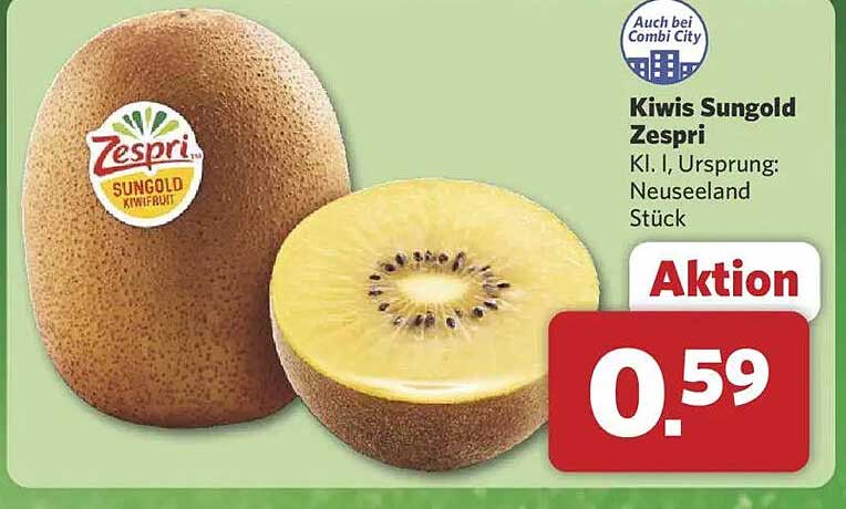 Kiwis Sungold Zespri - Jetzt zum Aktionspreis!