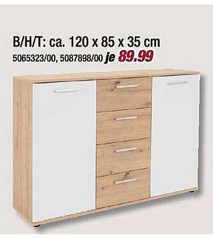 Klassischer Sideboard mit modernem Design