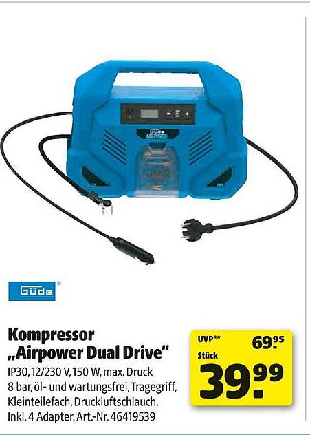 Kompressor „Airpower Dual Drive“