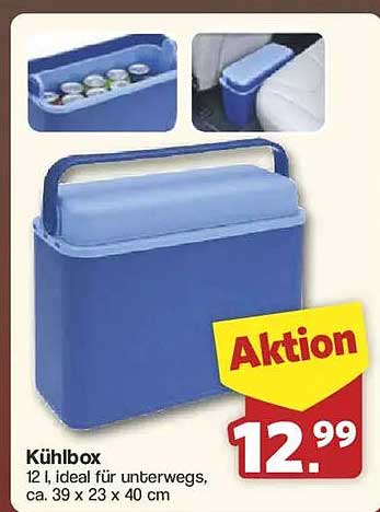 Kühlbox 12 l – ideal für unterwegs