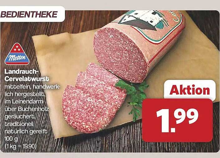 Landrauch-Cervelatwurst