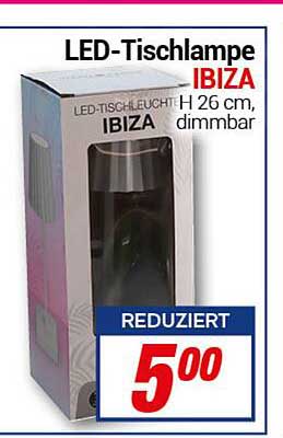 LED-Tischlampe IBIZA