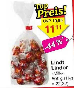 Lindt Lindor Pralinen »Milk«, 500 g