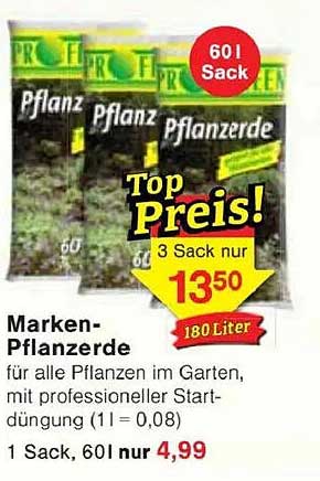 Marken-Pflanzerde – für alle Pflanzen im Garten