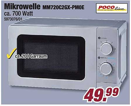 Mikrowelle MM720C2GX-PMOE - ca. 700 Watt