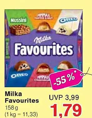 Milka Favourites 158 g - Unglaublich lecker und jetzt reduziert!