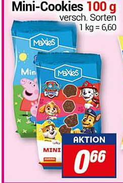 Mini-Cookies 100 g - Maxies in verschiedenen Sorten