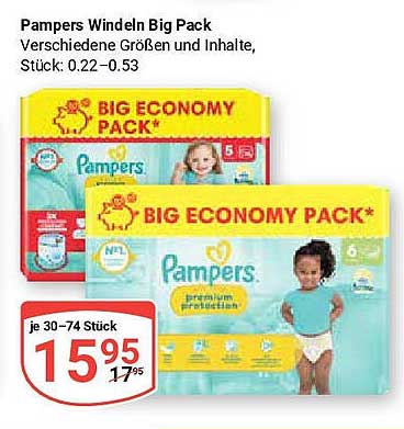 Pampers Windeln Big Pack