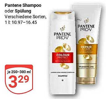 Pantene Shampoo oder Spülung