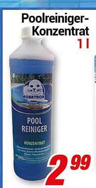 Poolreiniger-Konzentrat