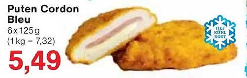 Puten Cordon Bleu 6x125g