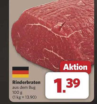 Rinderbraten aus dem Bug