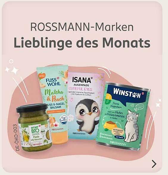 Rossmann Lieblingsprodukte des Monats