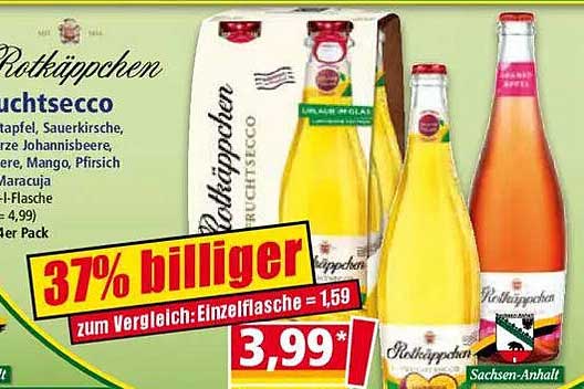 Rotkäppchen Fruchtsecco im praktischen 6er-Pack