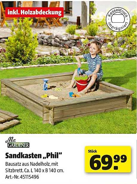 Sandkasten „Phil“