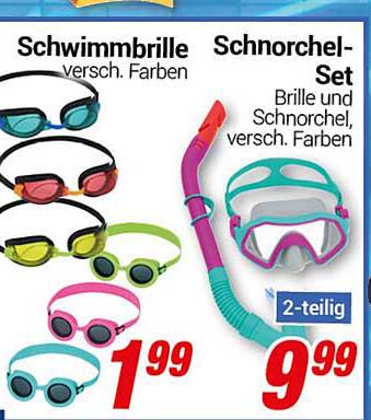 Schwimmbrille und Schnorchel-Set – perfekt für deinen Sommerurlaub