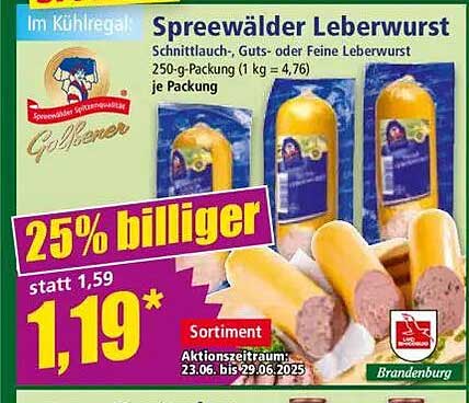 Spreewälder Leberwurst - 250-g-Packung
