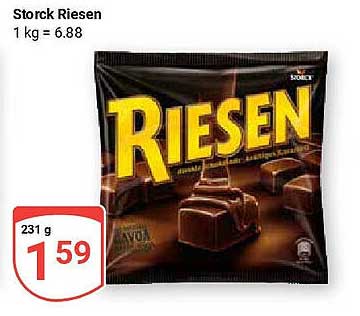 Storck Riesen - 231 g Packung zum Sonderpreis