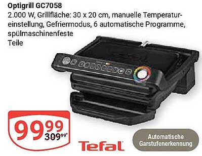 Tefal Optigrill GC7058