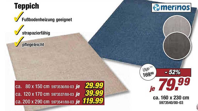 Teppich Merinos – Hochwertiger Komfort für Ihr Zuhause