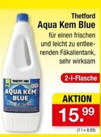 Thetford Aqua Kem Blue - 2-I-Flasche