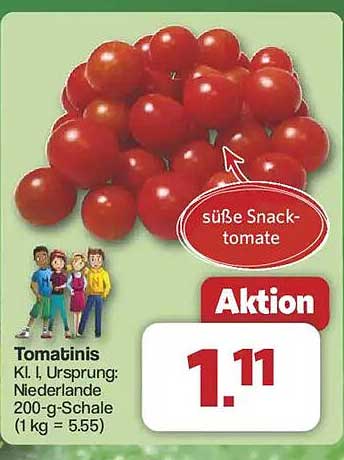 Tomatinis – Süße Snack-Tomate
