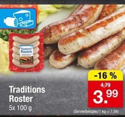 Traditions Roster 5x100g