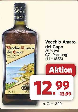 Vecchio Amaro del Capo 0,7 l - 35 % Vol.