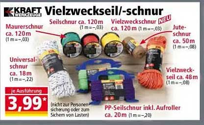 Vielzweckseil von KRAFT – Ein vielseitiger Helfer für Ihr Zuhause