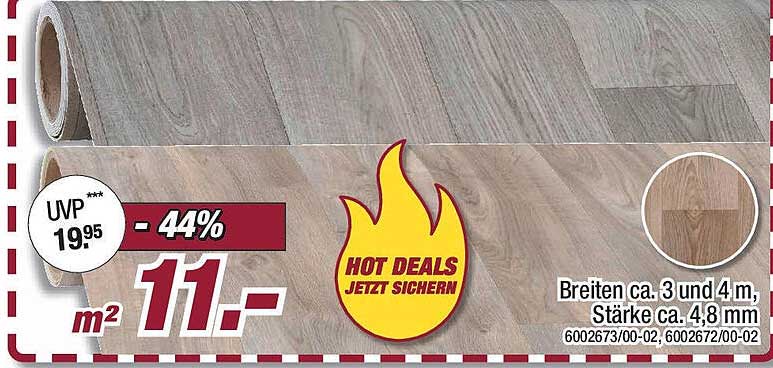 Vinylboden - HOT DEALS für Ihr Zuhause!