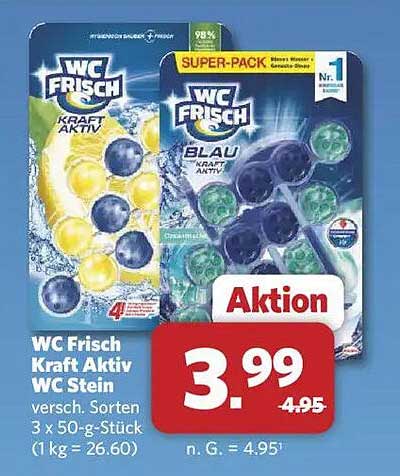 WC Frisch Kraft Aktiv WC Stein